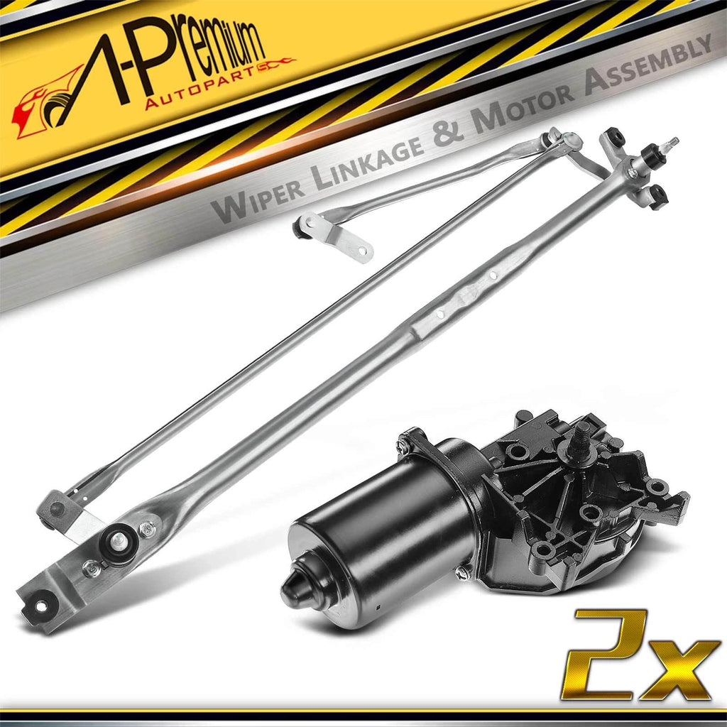 Wiper Linkage Assembly with Motor for Chevy Express Savana 