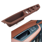 Inner Door Handle Trim Cover for BMW X5 X6 E70 LHD ABS Red Brown (2007-2013)