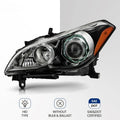 HID Headlight for Infiniti M37 (2011–2014) Black AFS Left