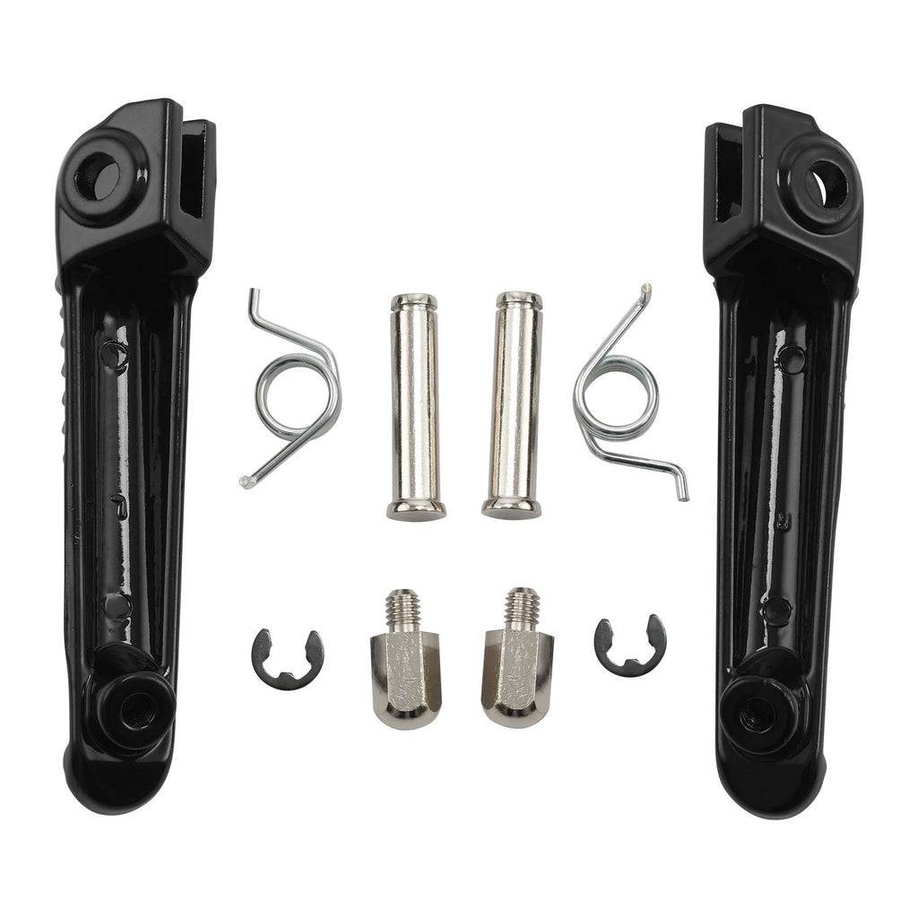 Aluminum Front Foot Pegs for Yamaha YZF R1 (1998–2025), YZF R6 (2003–2020)