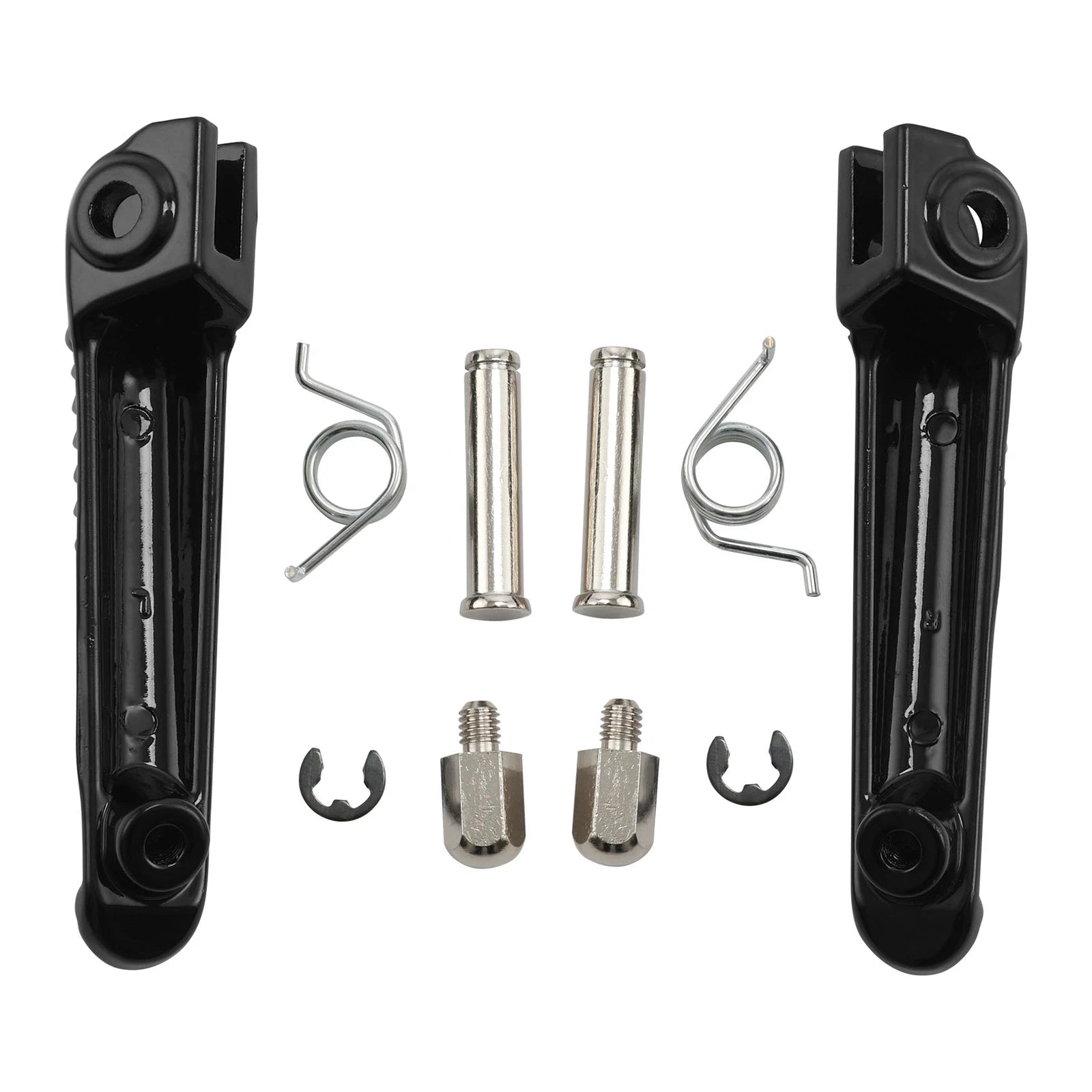 Aluminum Front Foot Pegs for Yamaha YZF R1 (1998–2025), YZF R6 (2003–2020)