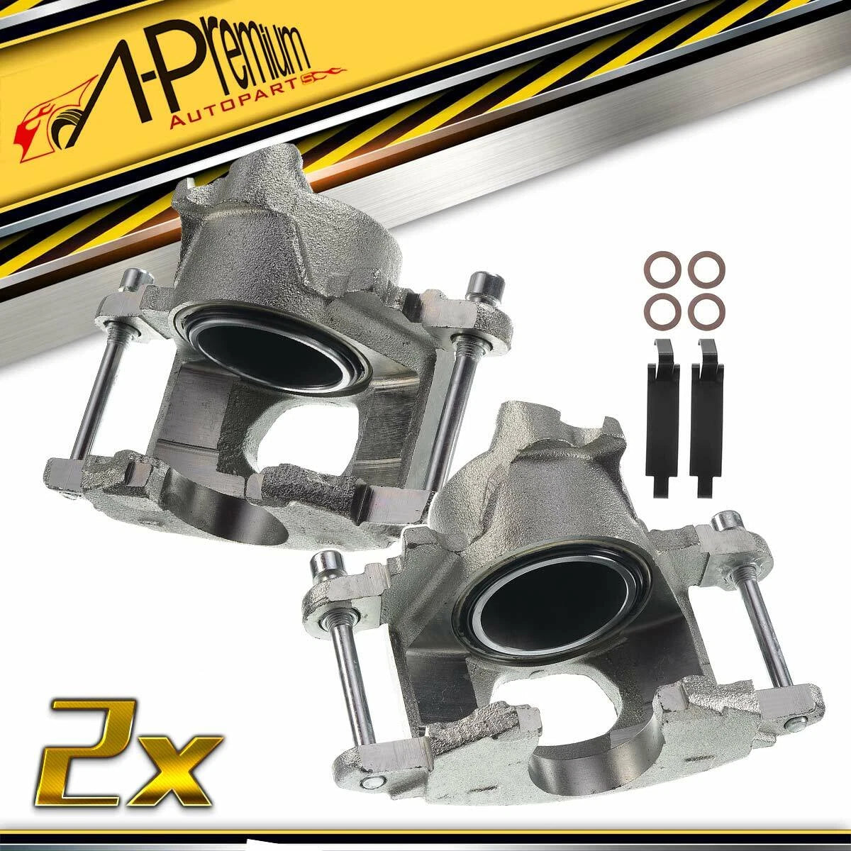 Pair Front Brake Calipers for Chevy Impala (1978–1985)