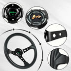 14" Steering Wheel for EZGO, Club Car DS, Precedent, Yamaha Golf Carts