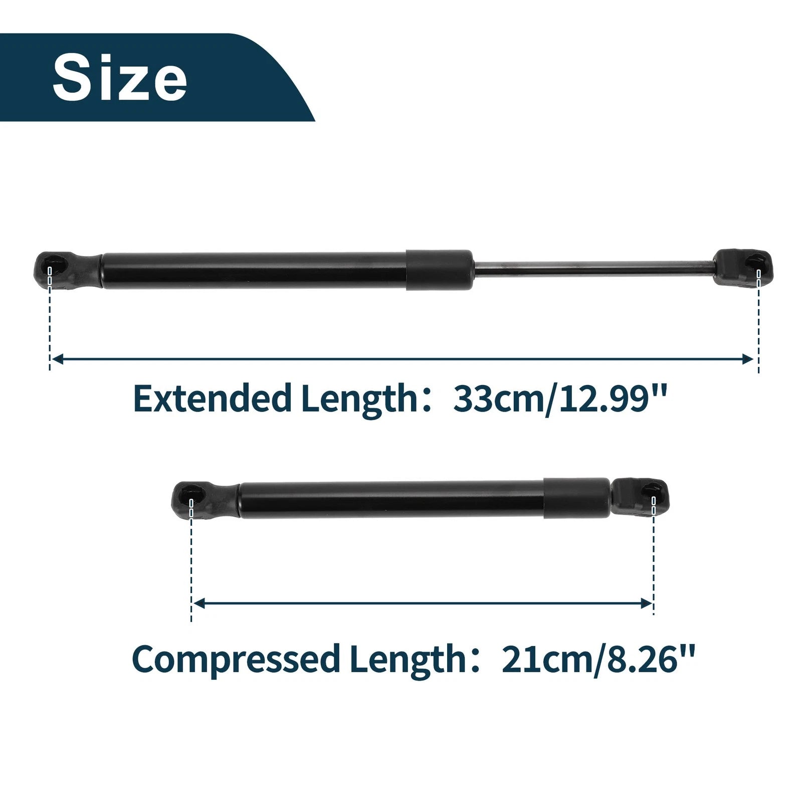 2X Front Hood Lift Supports Struts No. 811614D000 for Hyundai Entourage (2007–2009)