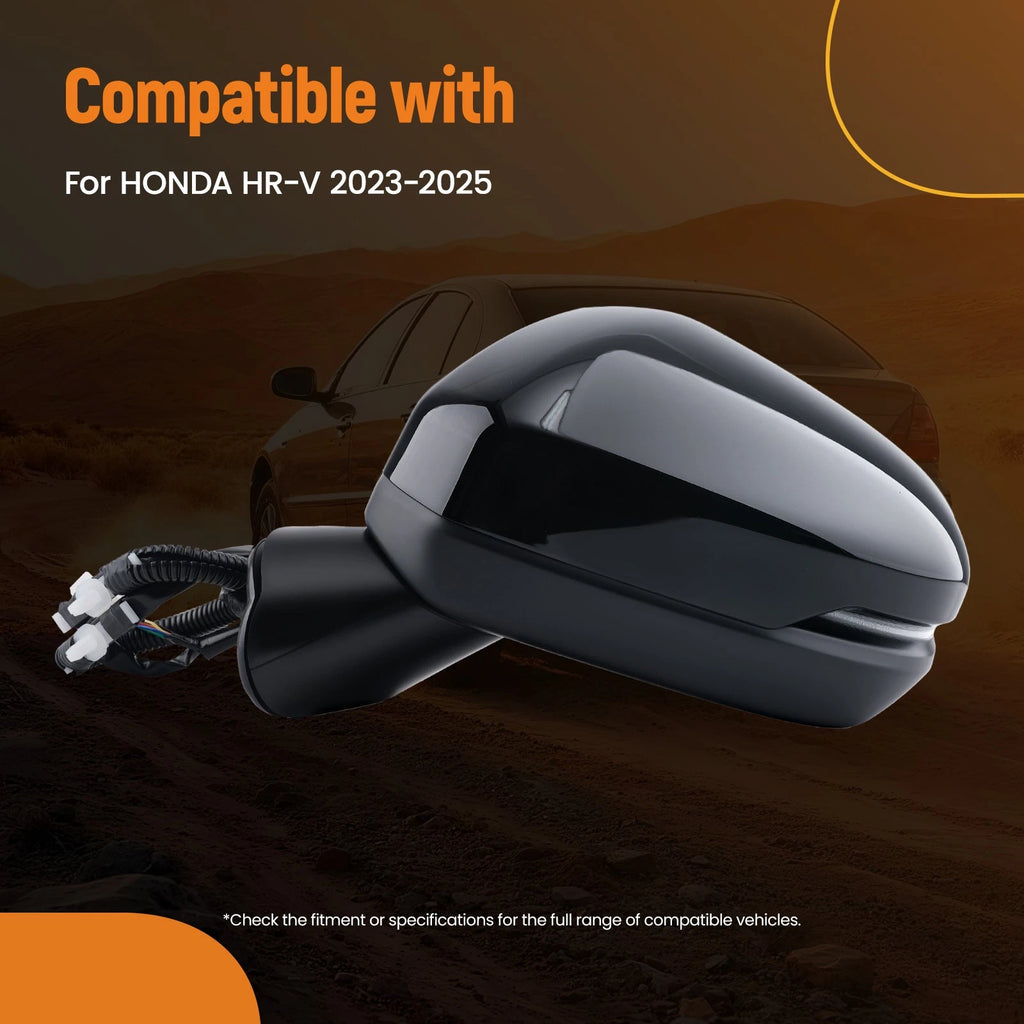 Left Side Mirror for Honda HR-V EX-L (2023) HO1320359 Power Heated