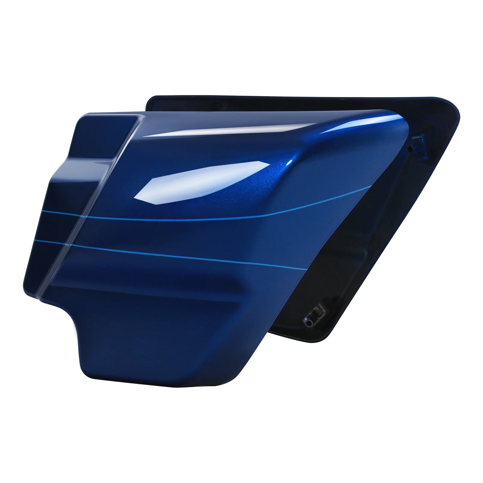 Battery Side Covers for Harley Street Road Glide King (2009–2023) - Superior Blue