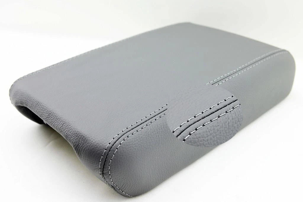 Armrest Cover for GMC Acadia Enclave (2007–2016) Gray Leather Synthetic