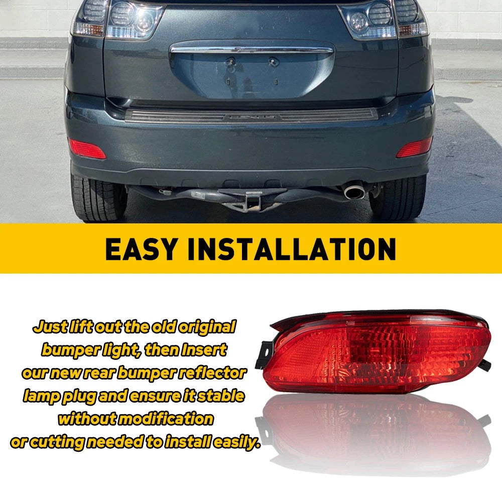 Bumper Reflector Tail Light for Lexus RX350 (2007-2009) Right Passenger