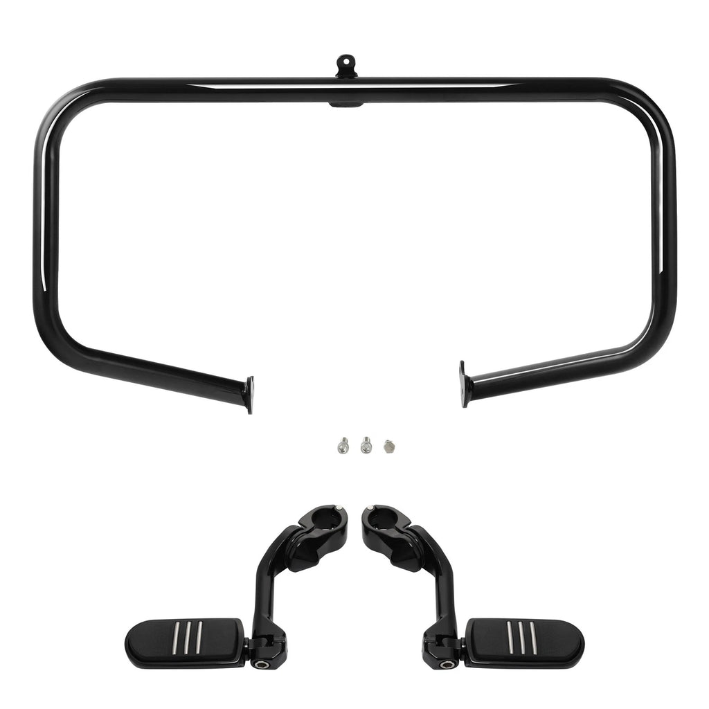 Highway Engine Bar Long Angled Footpeg for Harley Road Glide (2009–2024)