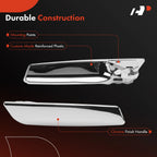 2X Front or Rear Interior Door Handle for Chevrolet Silverado 1500 (2007-2018)