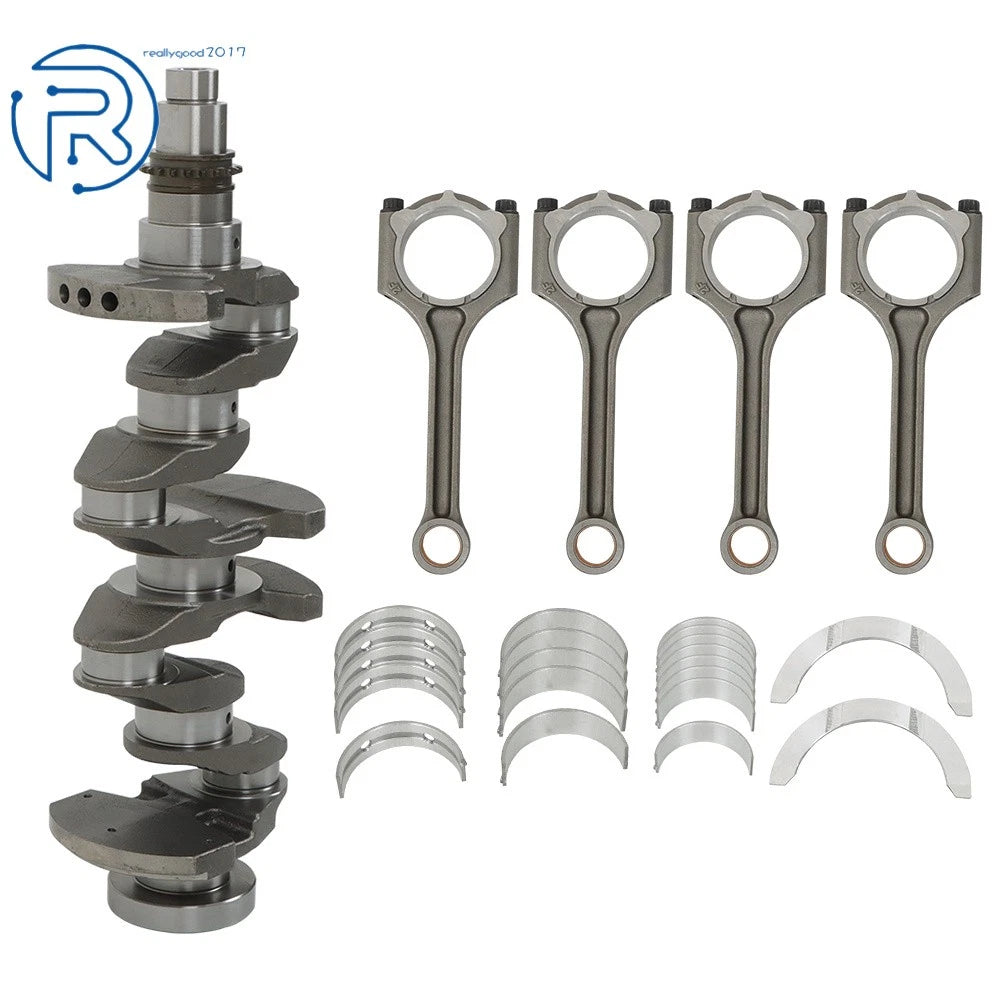 Engine Crankshaft Rods & Bearing Set for Hyundai Elantra Tucson KIA Soul (2011–2020)
