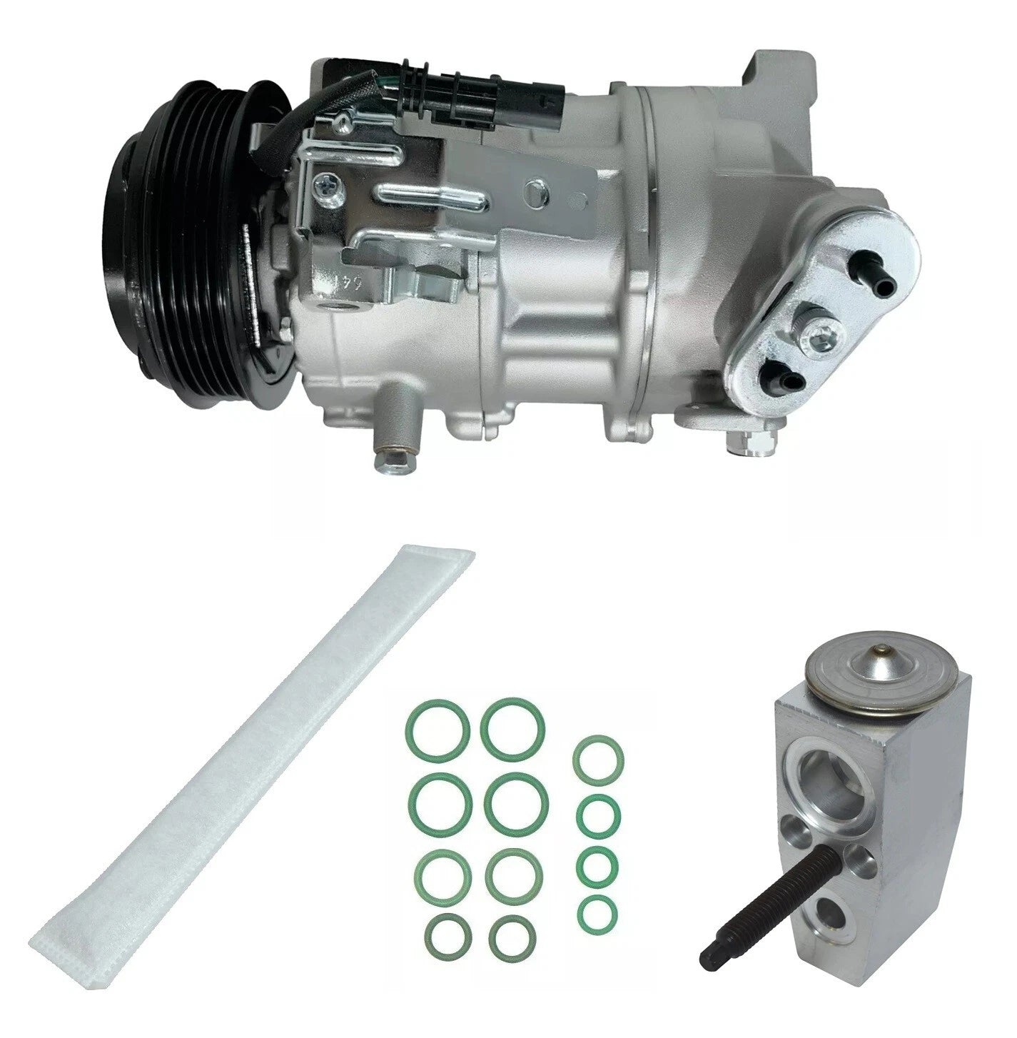 AC Compressor Kit Replacement for Cadillac ATS 2.0L 2.5L Turbo (2017-2019)