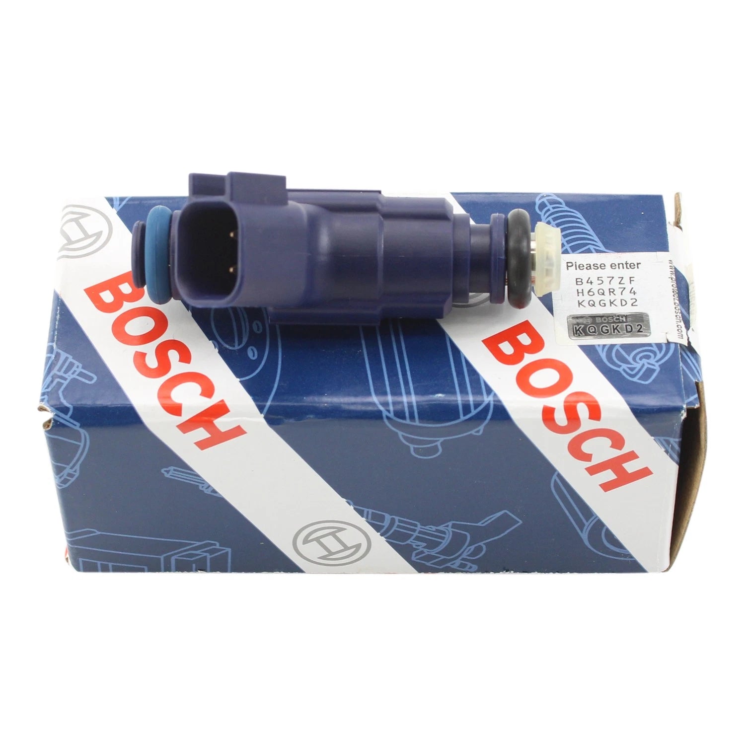 Set of 6 Fuel Injectors for Cadillac CTS SRX, Chevy Malibu, Pontiac G6, Saturn Aura 3.6L V6 (Bosch)