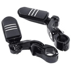 Black Highway Engine Guard Crash Bar Foot Pegs for Harley Road Glide (09-24)