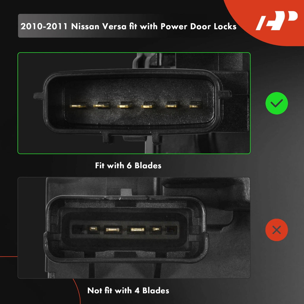 Front Left Door Lock Actuator for Nissan Versa (2010-2012)