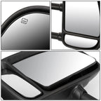 Set of 2 Power Heated LED Signal Light Towing Mirrors for Super Duty (1999–2007)