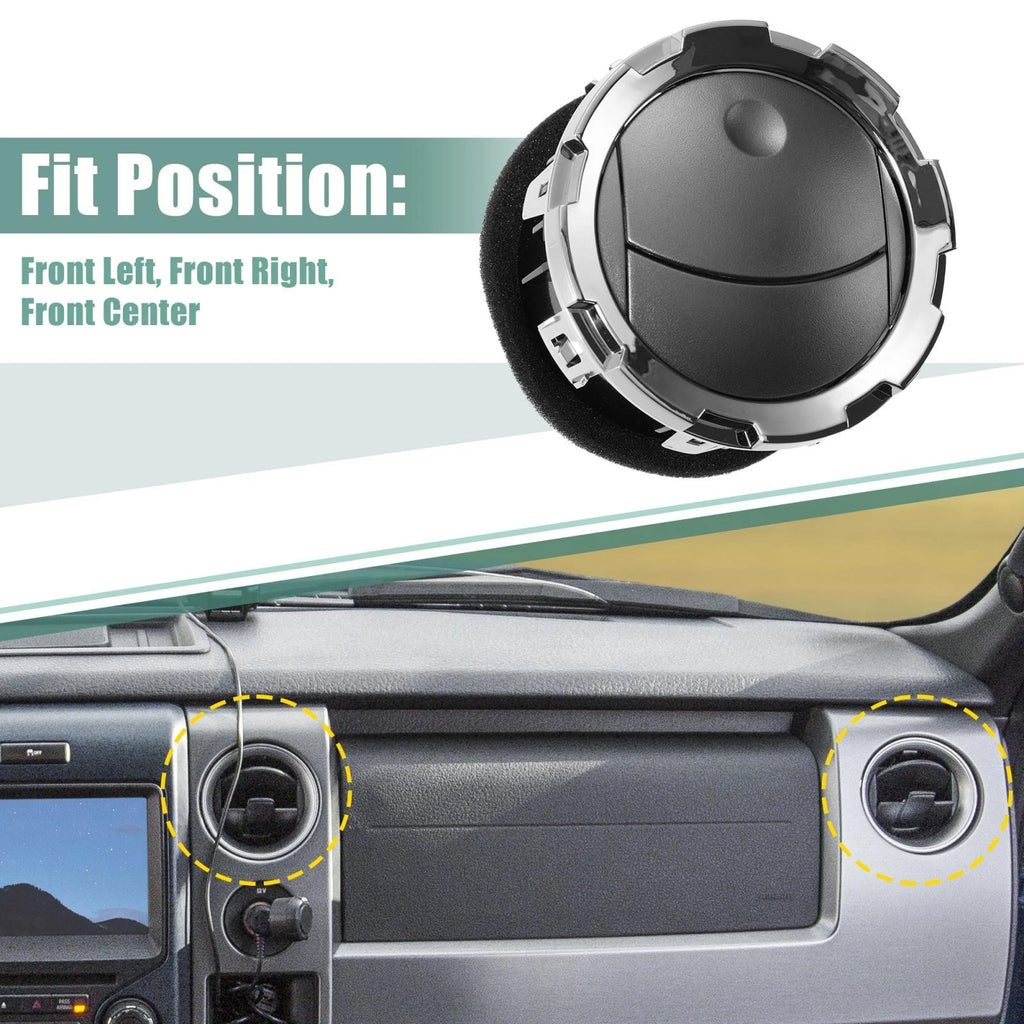 2 Pcs Front AC Heater Air Vent DC3Z19893BA for Ford F-250 F-350 (2011–2015)