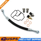 Engine Oil Filter Housing Gasket Kit for BMW E46 E39 E53 E85 (1998–2006)
