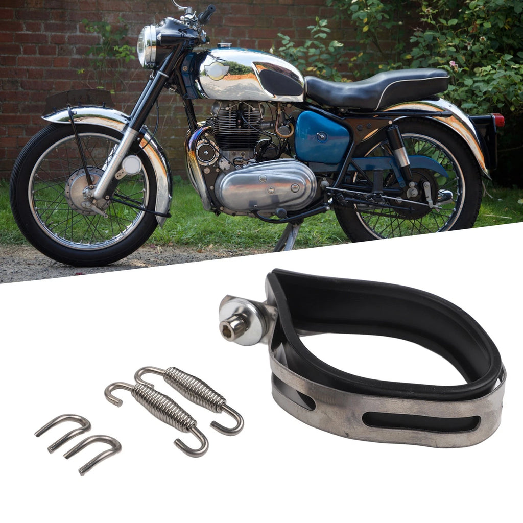 Stainless Steel Exhaust Muffler Clamp for Motorcycle (Compatible)
