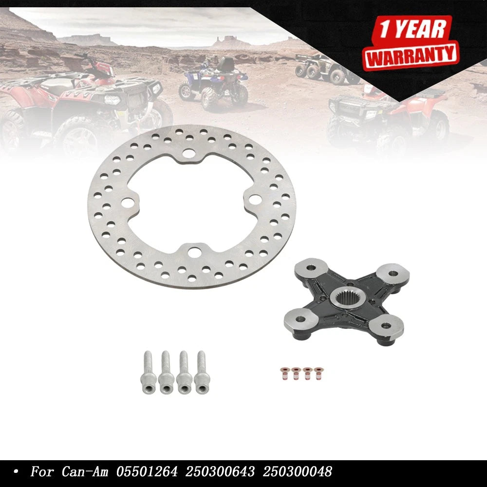 Wheel Hub & Brake Rotor for Can-Am