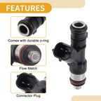 1 Pc Fuel Injector No. 0280158026/06A906031BS for Volkswagen Jetta 2.0 (2004–2006)