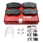 TRW Pro Front Ceramic Brake Pad Set for Mazda 929, Toyota Cressida, Pickup, Tacoma