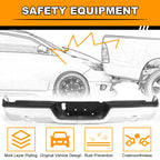 Rear Step Bumper for Dodge Ram 1500 (2009–2018, 2019–2023 Classic) W/ Dual Exhaust