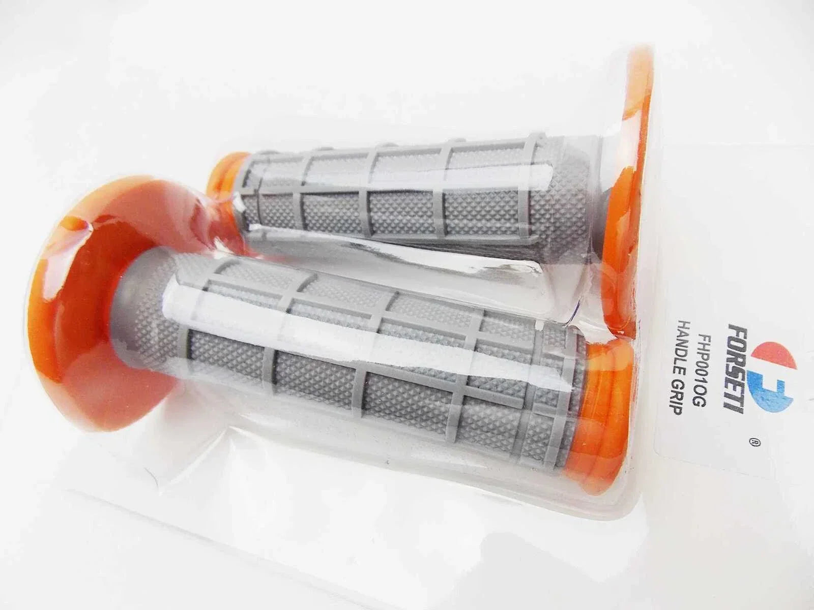Orange Grey Hand Grip Set for Suzuki RM125