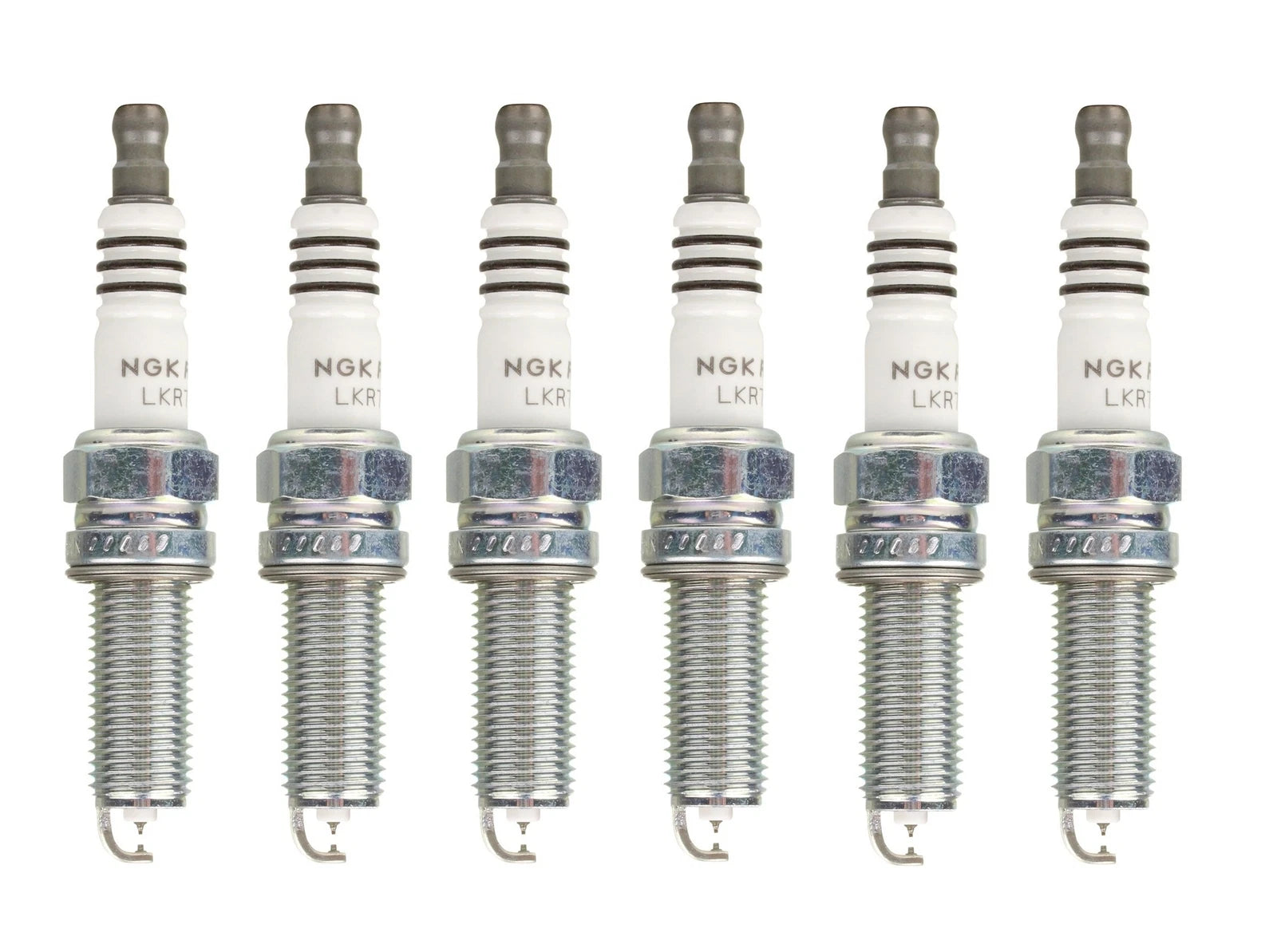Set of 6 NGK Ruthenium HX Spark Plugs for Acura Honda Hyundai Kia Mitsubishi V6