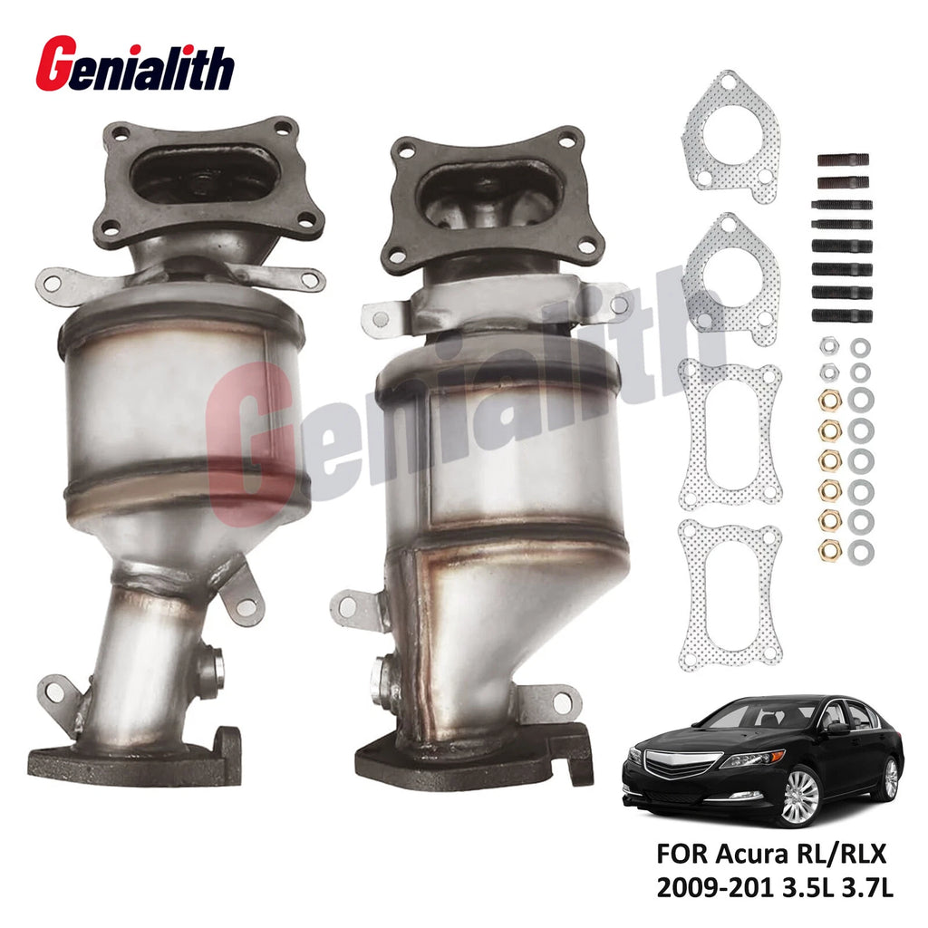 Catalytic Converter Bank 1 & 2 for Acura RL (2009–2012) RLX (2014–2017)