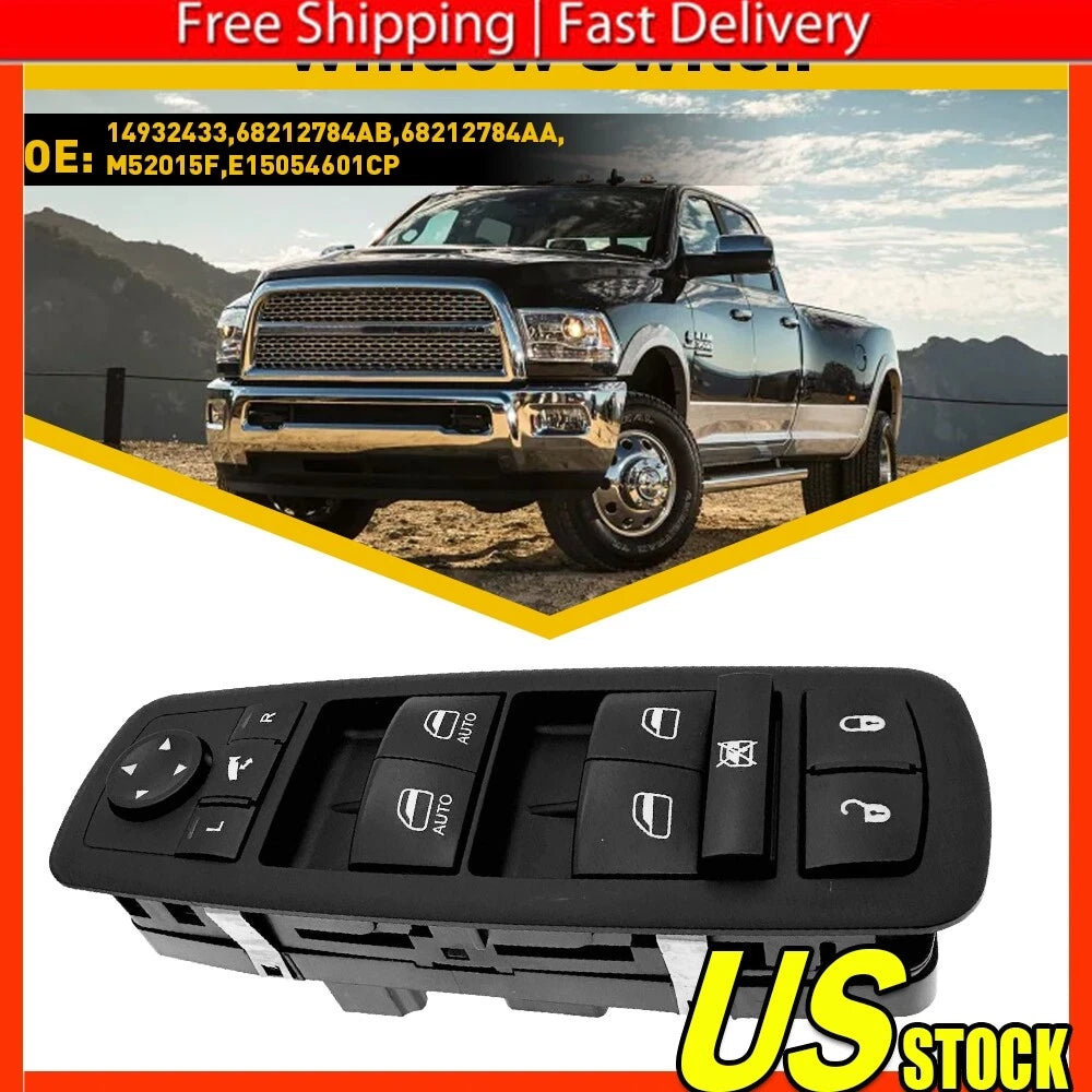Power Window Control Switch for Dodge Ram 2500 3500 (2013â2016)