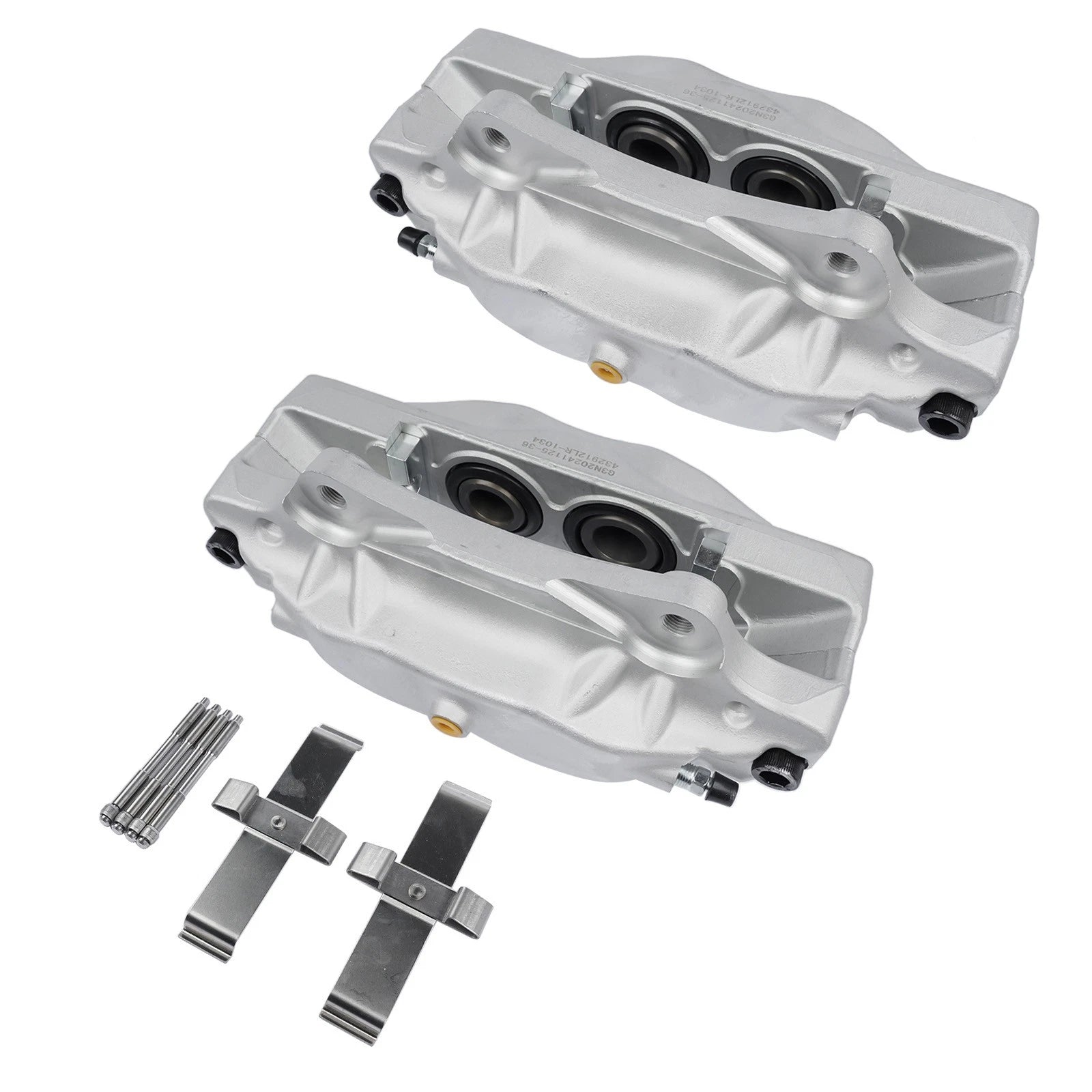 Pair Front Brake Calipers for Acura TL (2004-2008)