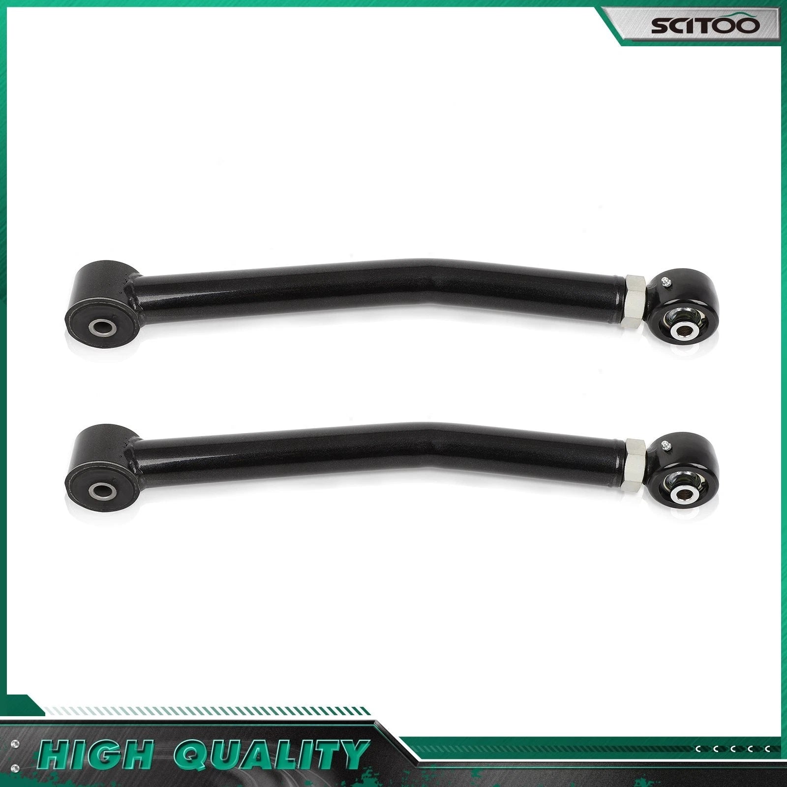 Adjustable Front Lower Control Arm for Jeep Wrangler (2007–2018) Black