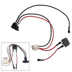 Electric Vehicle Charging Port Adapter for Kids 6V 12V 24V
