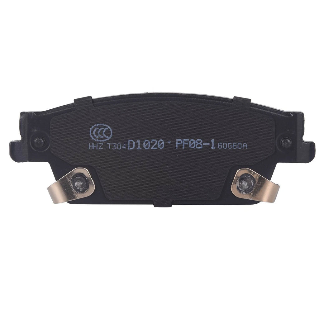 Set of 8 Ceramic Brake Pads for Cadillac SRX STS (2004–2009)
