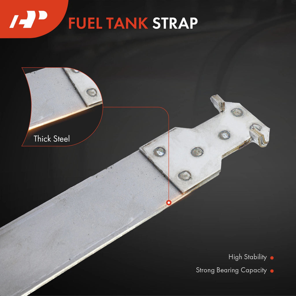 2X Steel Fuel Tank Straps for Chevrolet Tahoe (1995–1999) Blazer GMC Yukon