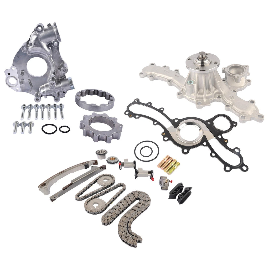 Timing Chain Kit with Water Pump & Oil Pump for Toyota 4Runner Tacoma FJ Cruiser (2003–2021)