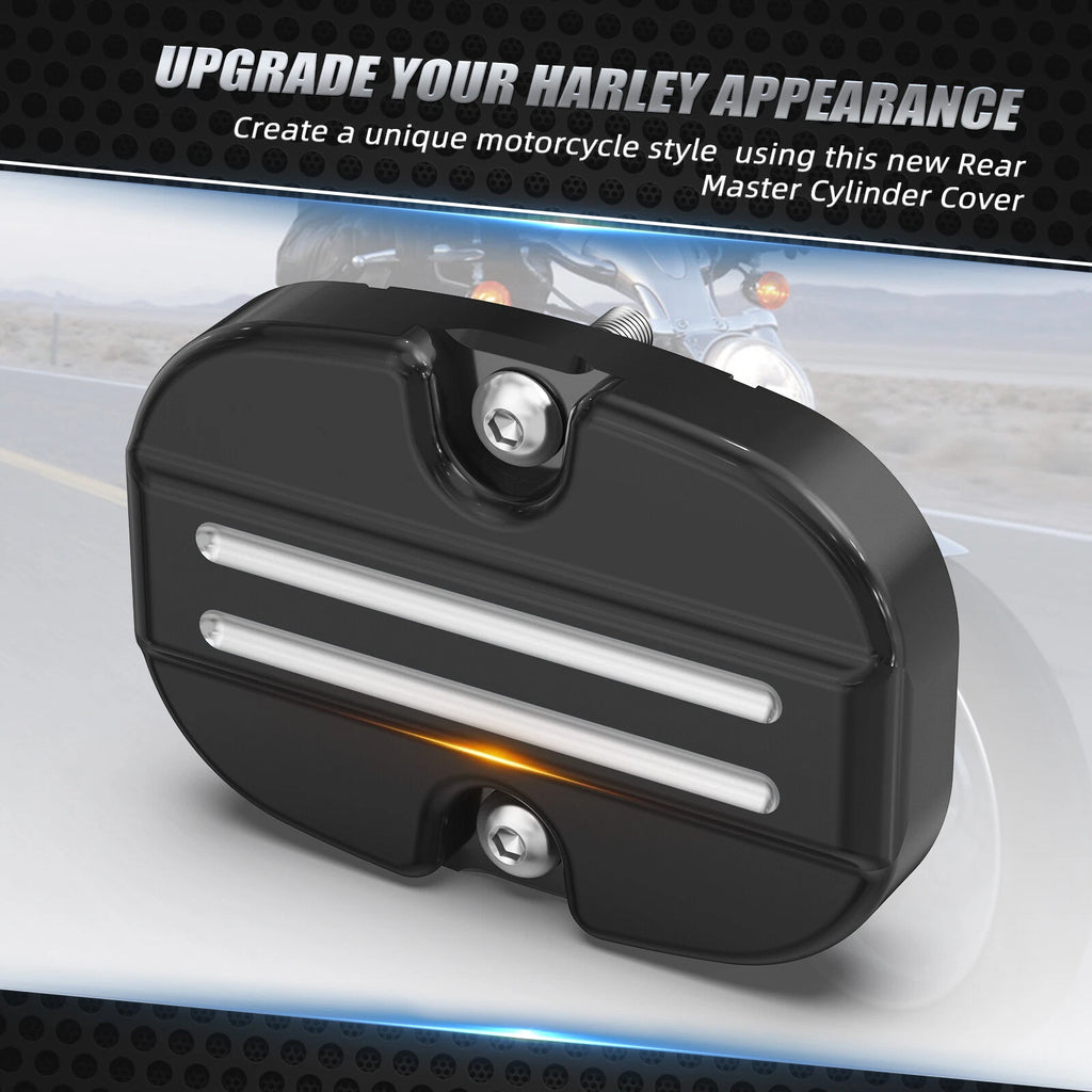 Rear Brake Master Cylinder Cover for Harley Road Glide (2015–2023)