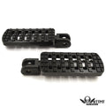 Black Dominator Footpegs for Harley FXBB FXBR FXBRS FXLR (2018–2019)