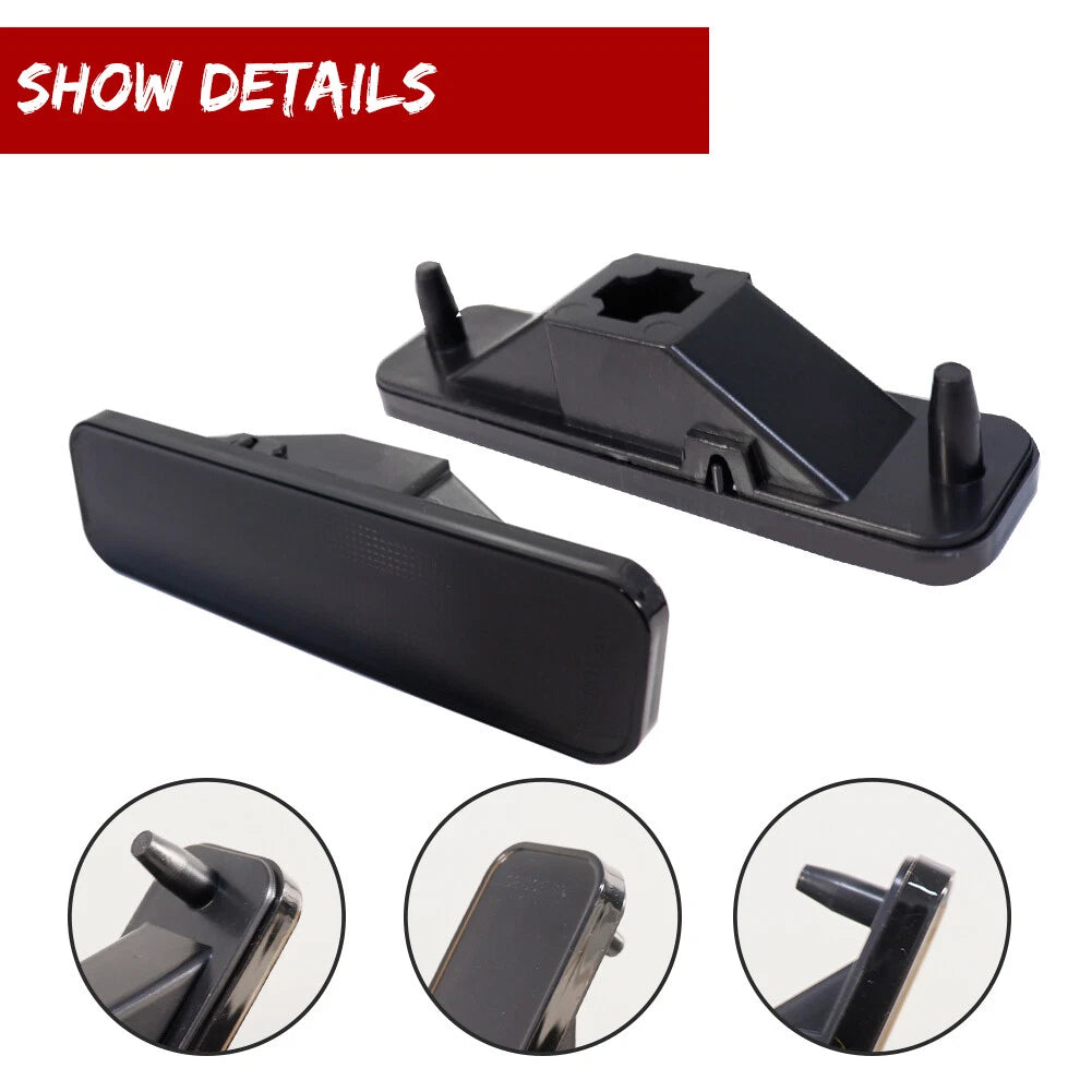 Set of 4 Smoke Lens Side Marker Lights for El Camino & Caballero (1978–1987)