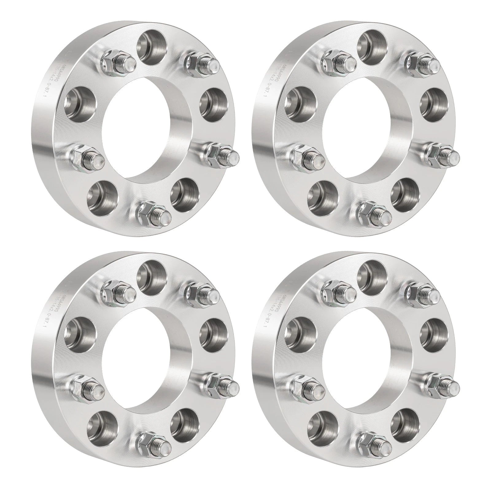 1.5" Wheel Spacers for 2002–2004 Ford F-150 (5x135, 87.1mm, M14x2)