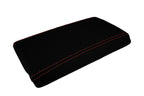 Carbon Fiber Console Lid Cover for Nissan 300ZX Z32 (1990–1996) Red Stitch