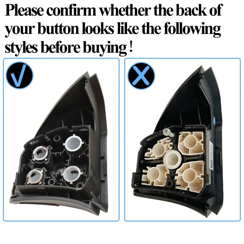 4 Button Steering Wheel Control Switches for Mercedes-Benz W164 W251 W245