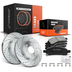Drilled and Slotted Brake Rotors & Pads for Buick Enclave (2008–2017)