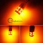 2X 7440 Amber LED Turn Signal Light Bulbs for Cars