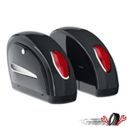 Hard SaddleBags with Lights for Road King Street Glide