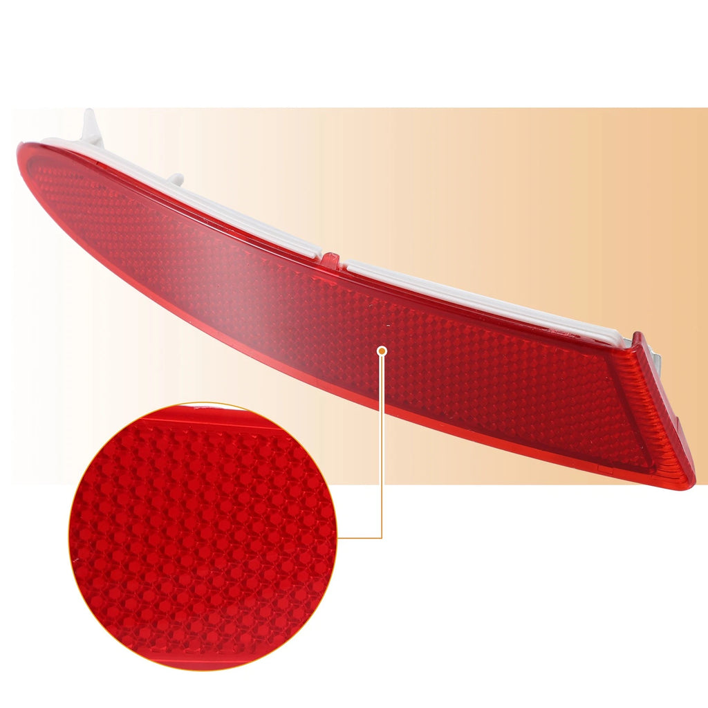 Rear Left Bumper Reflector Light Cover for BMW X3 F25 (2011–2014) 63147217315 Red