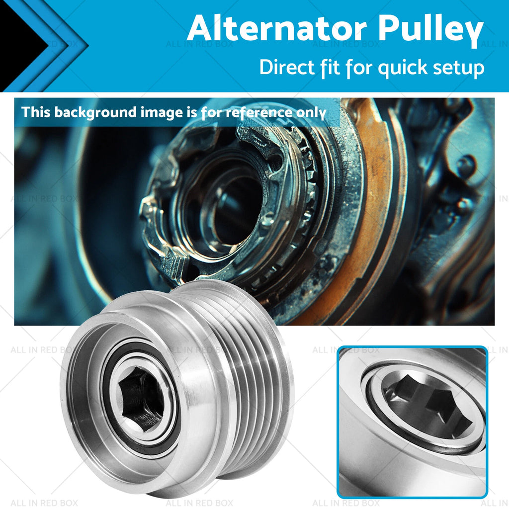 Overrunning Alternator Pulley for Ford Territory, Jeep Cherokee (OAP027)