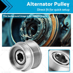 Overrunning Alternator Pulley for Ford Territory, Jeep Cherokee (OAP027)