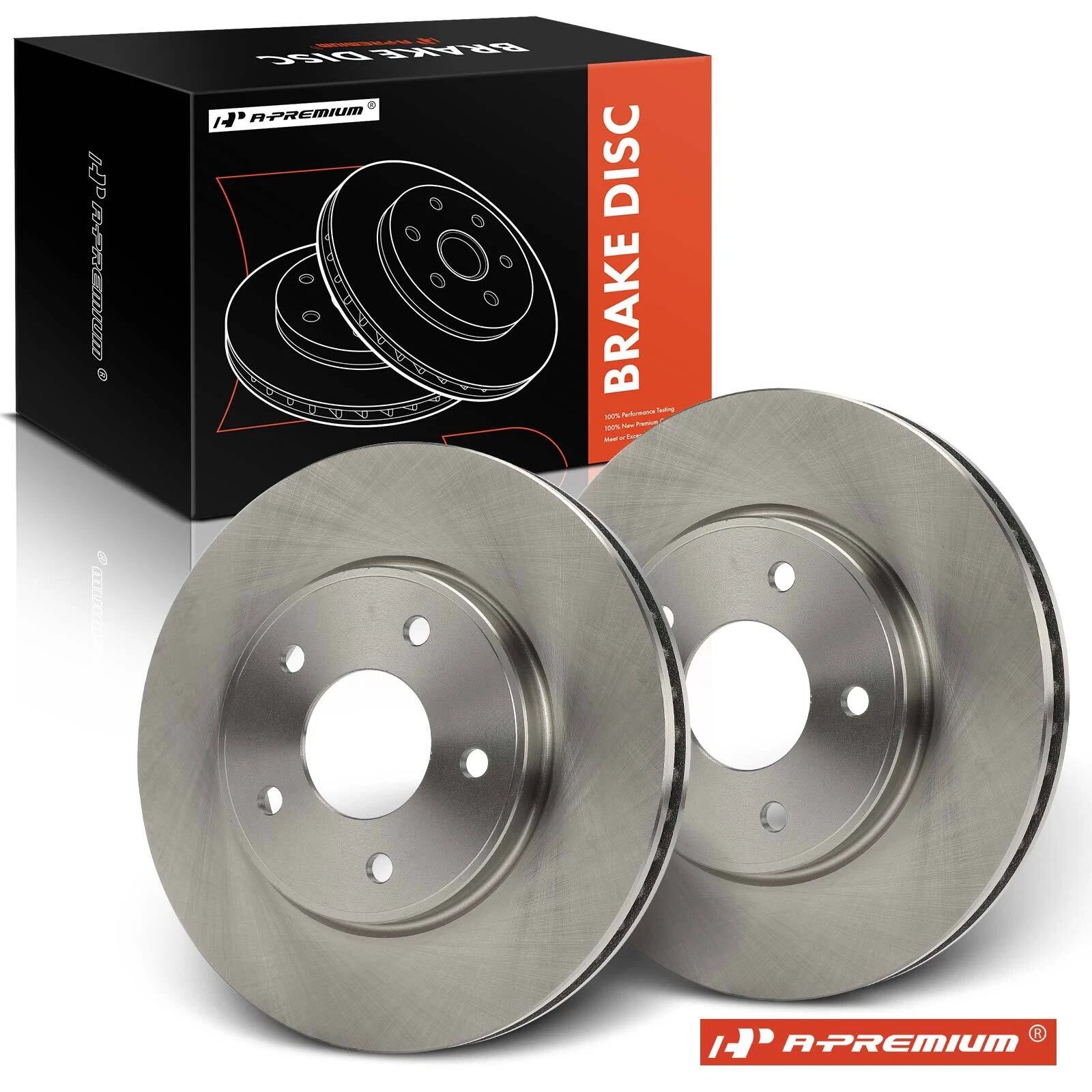 Front Disc Brake Rotors for Chevy City Express (2015–2018) Nissan LEAF